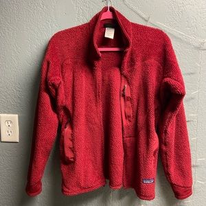 Patagonia red jacket